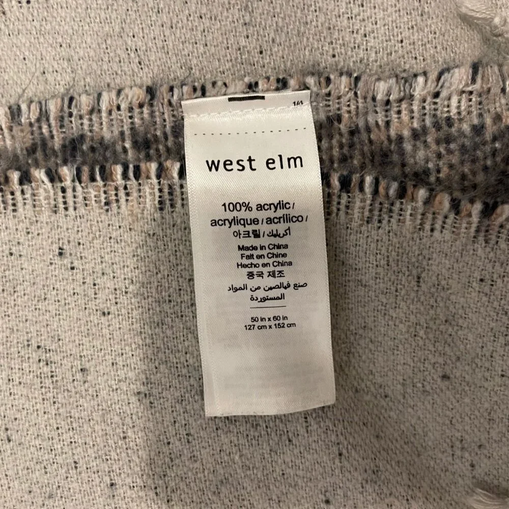 West Elm Pastiche Throw